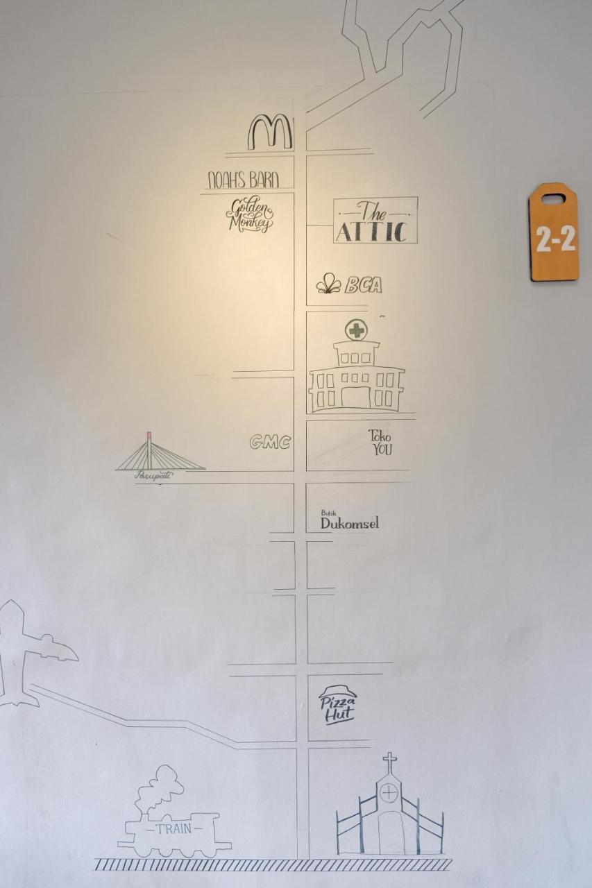 The Attic Bed & Breakfast 반둥 외부 사진